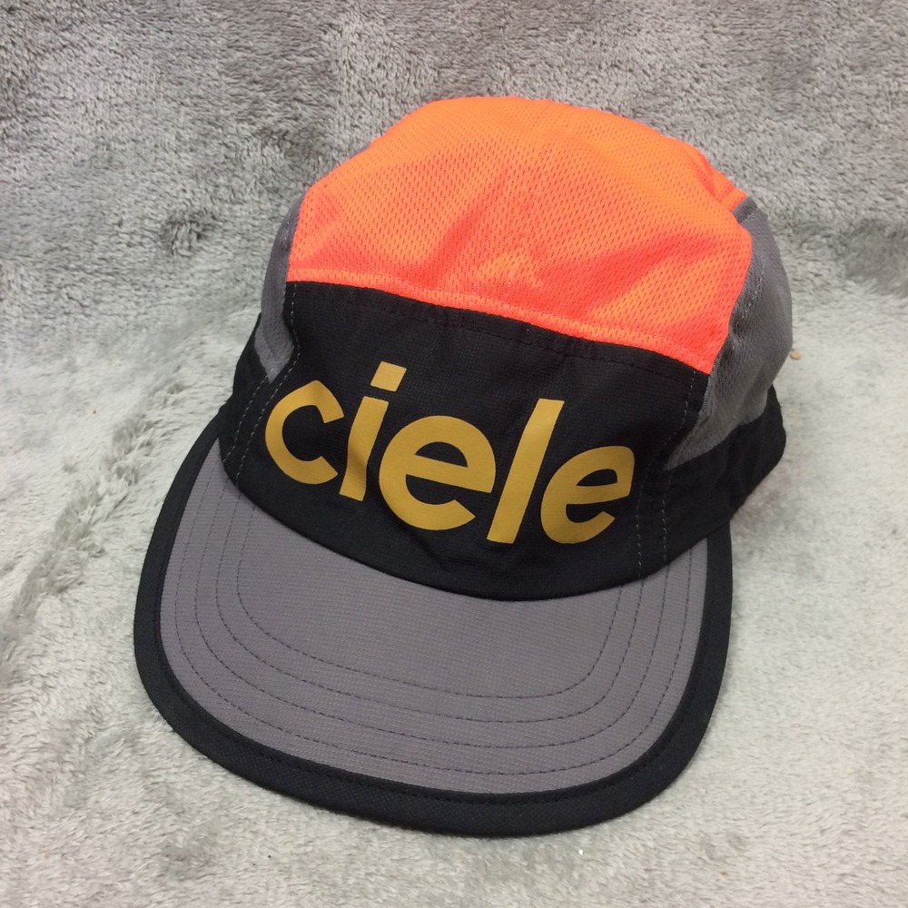 Ciele Athletics GOCap Hat Century Running Orange Panel Cap CoolMatic Lightweight